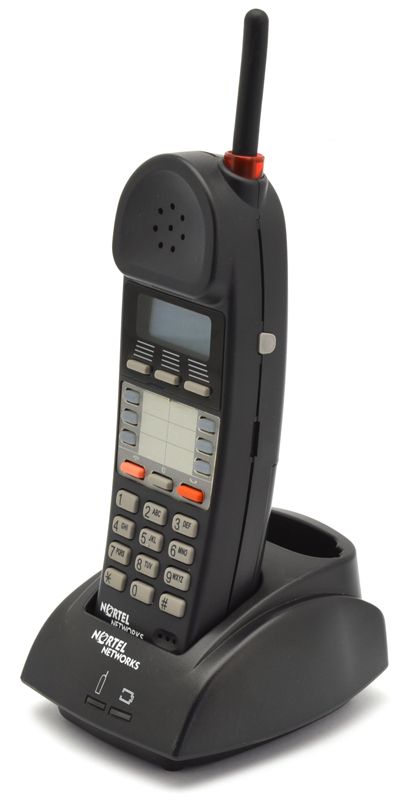 Nortel Norstar T7406 Cordless Handset w/ Charger (NT8B45AAAB) Refurbished -  refurbished available on PCLiquidations