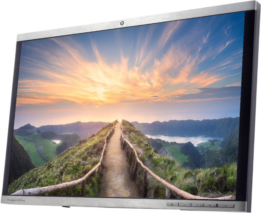 HP LA2205wg 22"" Widescreen HD LCD Monitor - No Stand - Grade C Refurbished - Hewlett-Packard (ou HP en abrégé) refurbished available on PCLiquidations