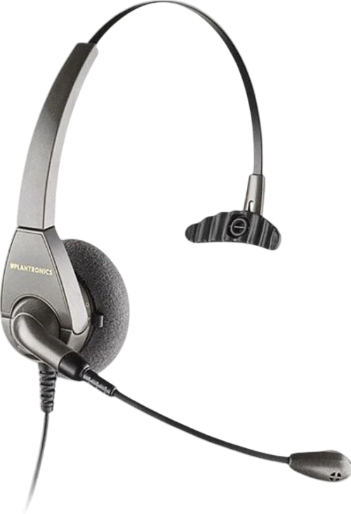 Plantronics H91N Encore Monaural Headset w/NC Refurbished - Plantronics refurbished available on PCLiquidations
