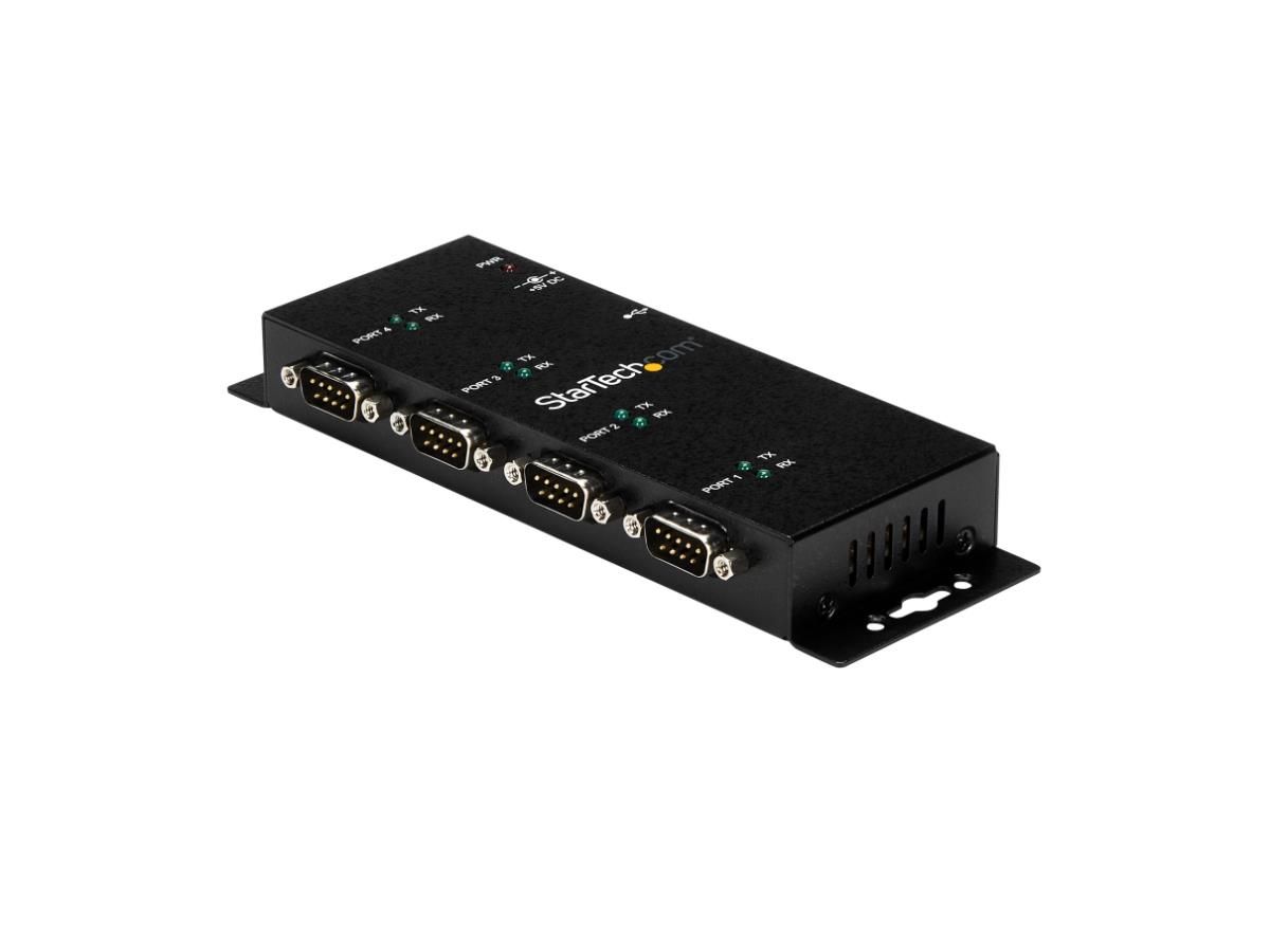 Startech ICUSB2324I 4-Port USB to DB9 RS232 Serial Adapter Refurbished - StarTech.com (standardized as per the brand's official website refurbished available on PCLiquidations