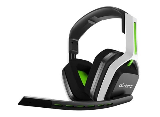 Logitech A20 Wireless Gaming Headset - White & Green Refurbished - Logitech refurbished available on PCLiquidations
