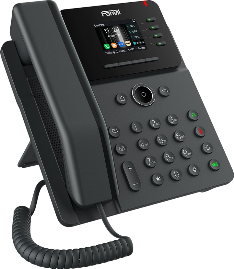 Fanvil V61G 2.4"" Color LCD Gigabit IP Phone Refurbished - Fanvil refurbished available on PCLiquidations
