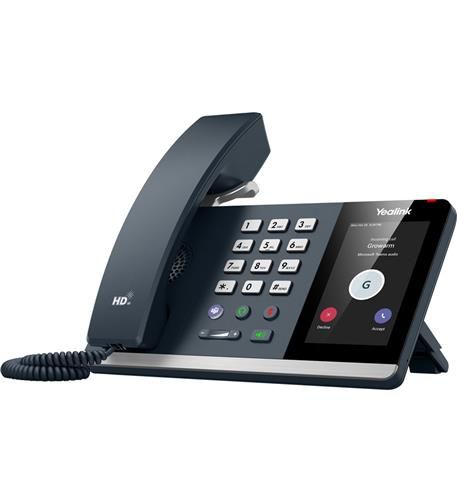 Yealink MP54 E2 Teams IP Phone w/ WiFi & Bluetooth - Grade A Refurbished - Yealink refurbished available on PCLiquidations