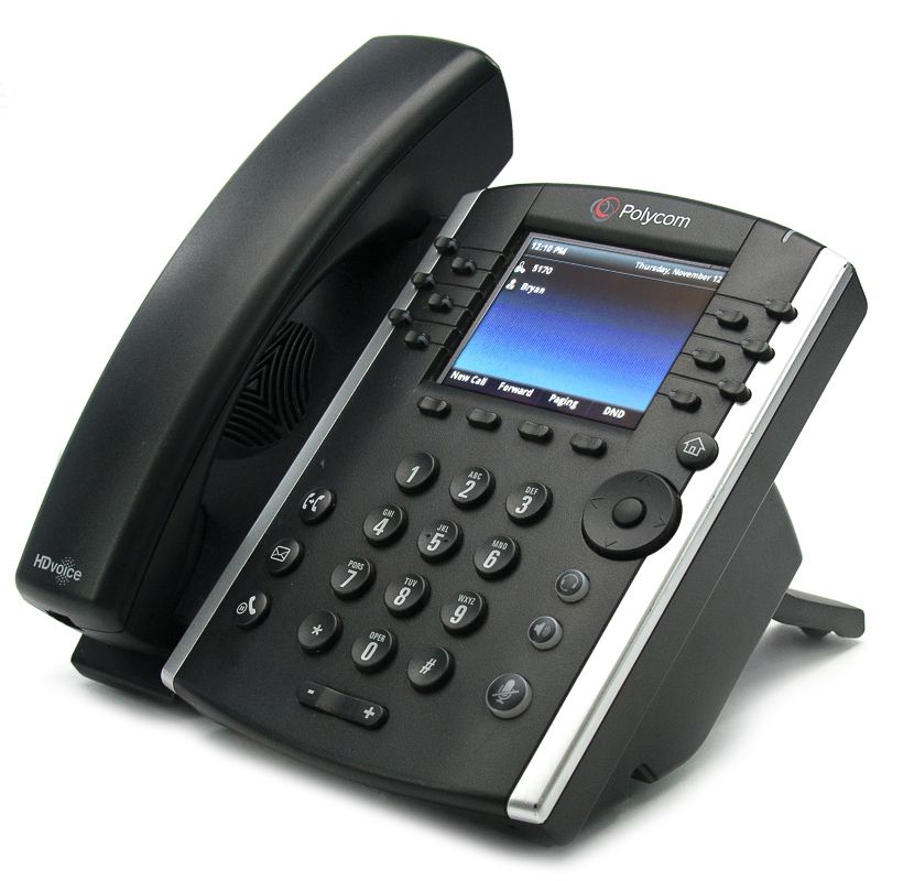 Polycom VVX 401 12-Line IP Phone (2200-48400-025) Refurbished - Polycom refurbished available on PCLiquidations