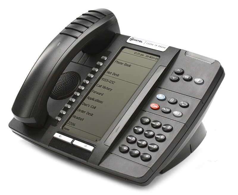 Mitel 5320e IP Dual Mode Large Display Gigabit Phone (50006474) - Grade B Refurbished - Mitel refurbished available on PCLiquidations