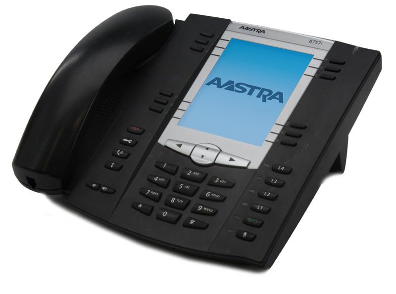 Aastra 6757i VoIP Large Backlit Display Phone (57i) w/ ICON Keys (A1757-0131-10-55) Refurbished -  refurbished available on PCLiquidations