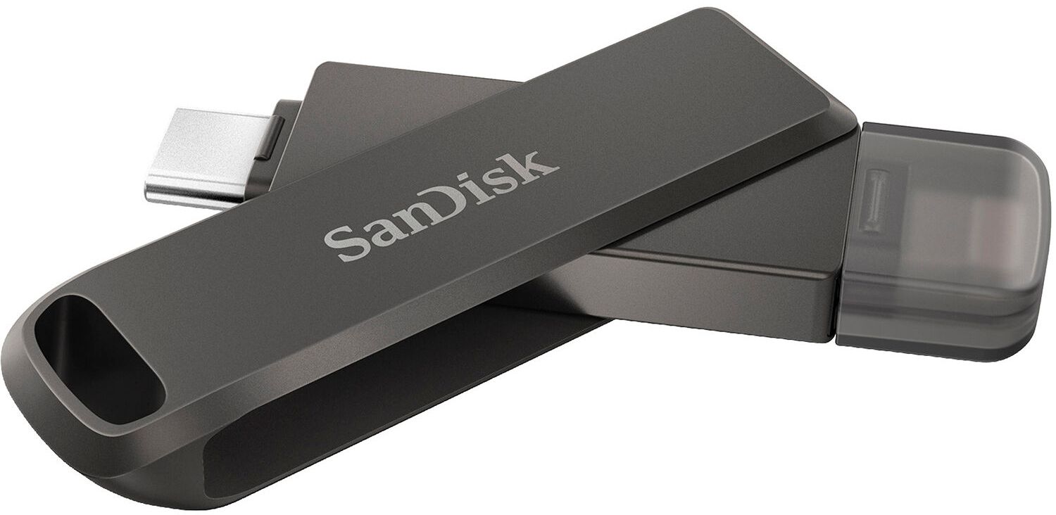 SanDisk iXpand Flash Drive Luxe 128GB Refurbished - SanDisk refurbished available on PCLiquidations