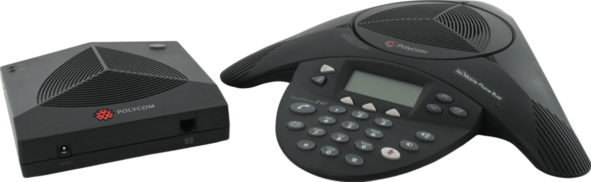 Polycom SoundStation 2W 2.4GHz Wireless Conference Phone (2200-07880-001, 2201-67880-022) - Grade B Refurbished - Polycom refurbished available on PCLiquidations