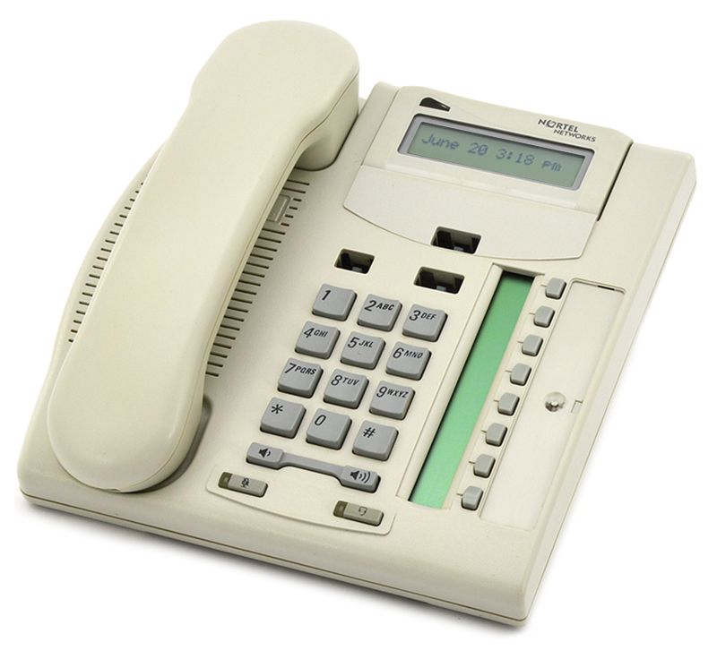 Nortel Norstar T7208 Platinum Speakerphone (NT8B26) Refurbished -  refurbished available on PCLiquidations