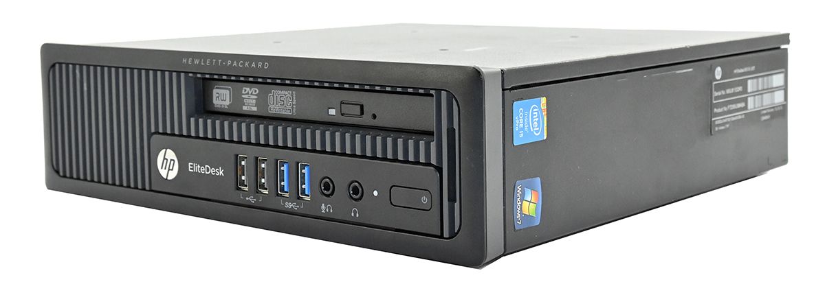HP EliteDesk 800 G1 USDT i5-4590T Windows 10 - Grade A Refurbished - Hewlett-Packard (ou HP en abrégé) refurbished available on PCLiquidations