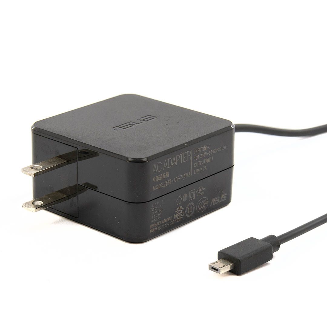 ASUS 0A001-00130400 24W 12V 2A Power Adapter Refurbished - Asus refurbished available on PCLiquidations