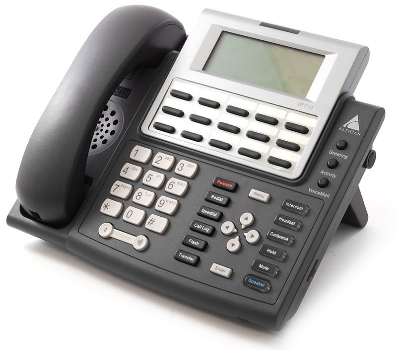 Altigen IP710 15-Button Black IP Speakerphone - Grade A Refurbished -  refurbished available on PCLiquidations