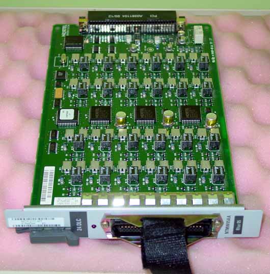 Nortel Meridian NTMW05AA 24 Port DLC Module Refurbished -  refurbished available on PCLiquidations