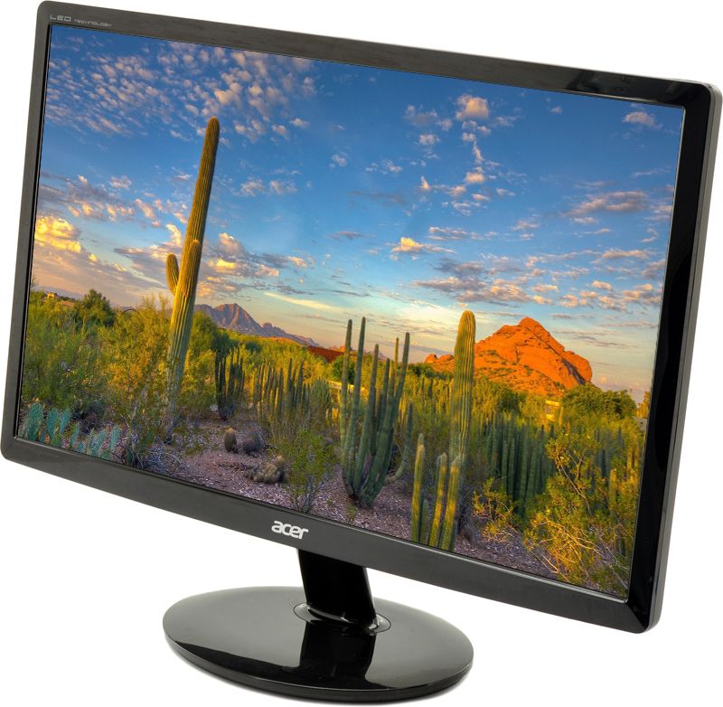 Acer S201HL - Grade B - 20"" LED LCD Monitor Refurbished - Acer refurbished available on PCLiquidations