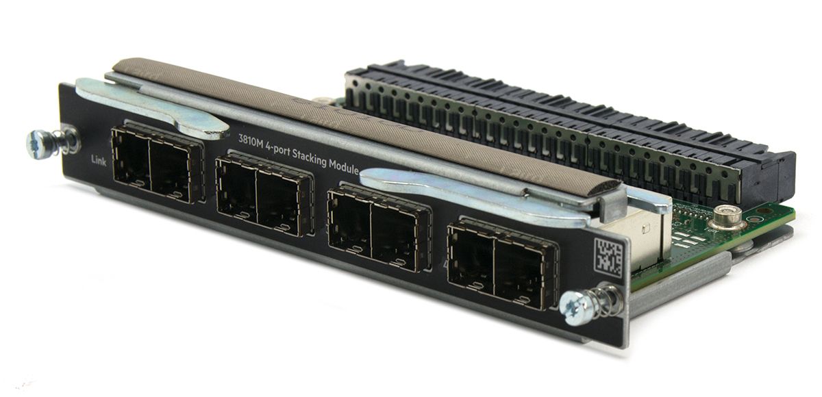 HPE Aruba 3810M 4-Port Stacking Module (JL084A) Refurbished - Hewlett Packard Enterprise (HPE) refurbished available on PCLiquidations
