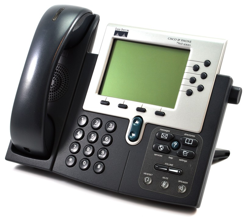 Cisco CP-7960 IP Display Phone - Grade B Refurbished - Cisco Systems Inc. refurbished available on PCLiquidations