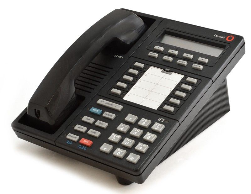 Avaya Definity 8410D Black Display Speakerphone - Grade A Refurbished - Avaya refurbished available on PCLiquidations