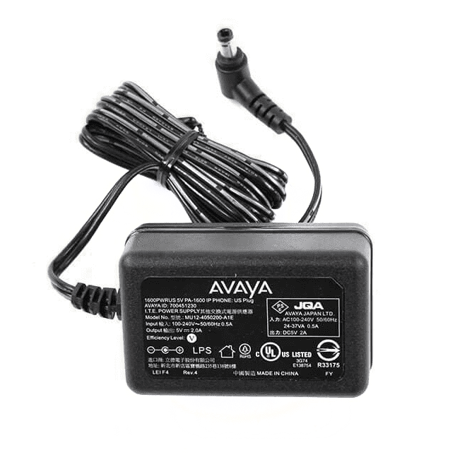 Buy Avaya 1600 & J100 Series 5V Power Supply Refurbished - $14.99 Avaya 1600 & J100 Series 5V Power Supply Refurbished - Avaya refurbished available on PCLiquidations