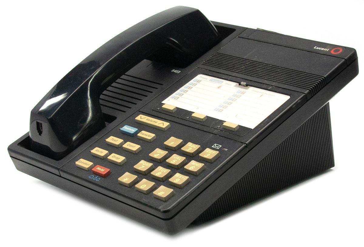 AT&T Definity 8403 Black Digital Speakerphone Refurbished - AT&T refurbished available on PCLiquidations