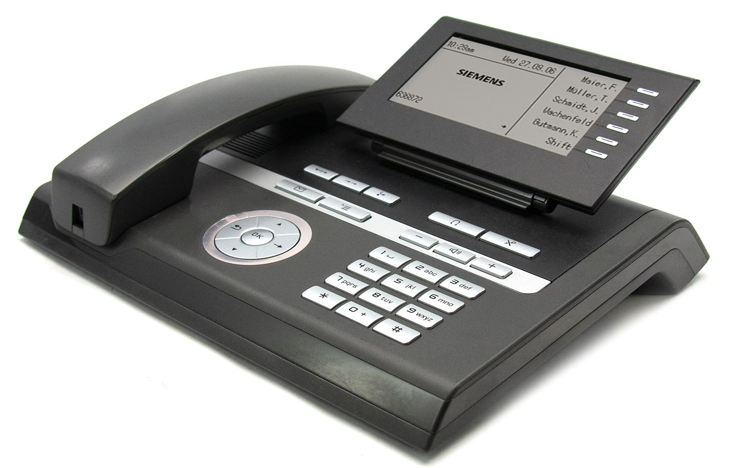 Siemens OpenStage 40 SIP Black VoIP Display Phone (S30817-S7402-A103-29) - Grade B Refurbished -  refurbished available on PCLiquidations