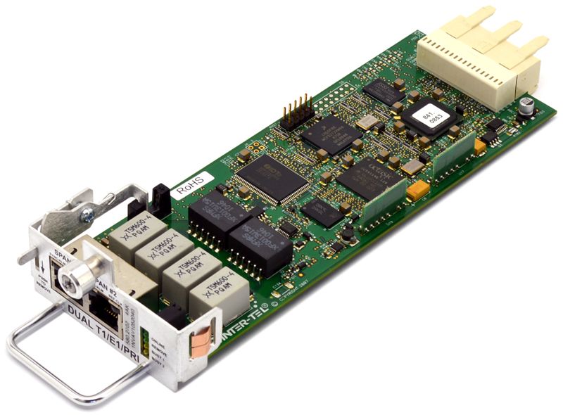 Inter-tel Mitel 5000 Dual T1/E1 PRI Digital Line Card (580.2702) Refurbished -  refurbished available on PCLiquidations