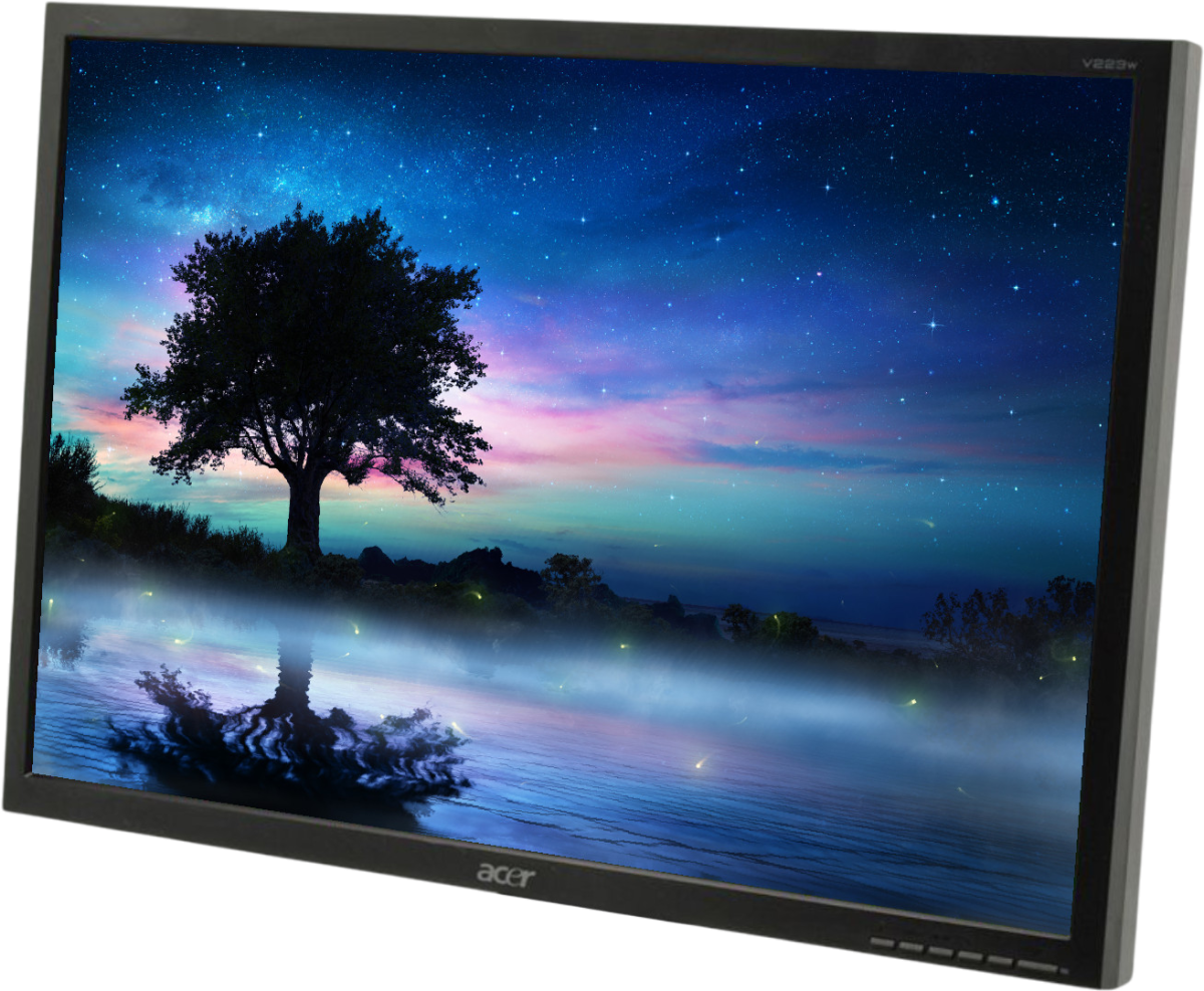 Acer V223w 22"" Widescreen LCD Monitor - Grade C - No Stand Refurbished - Acer refurbished available on PCLiquidations