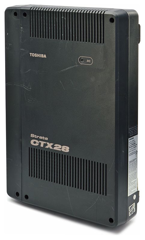Toshiba Strata CTX28 3x8 Digital Telephone System w/o CPU Refurbished - Toshiba refurbished available on PCLiquidations