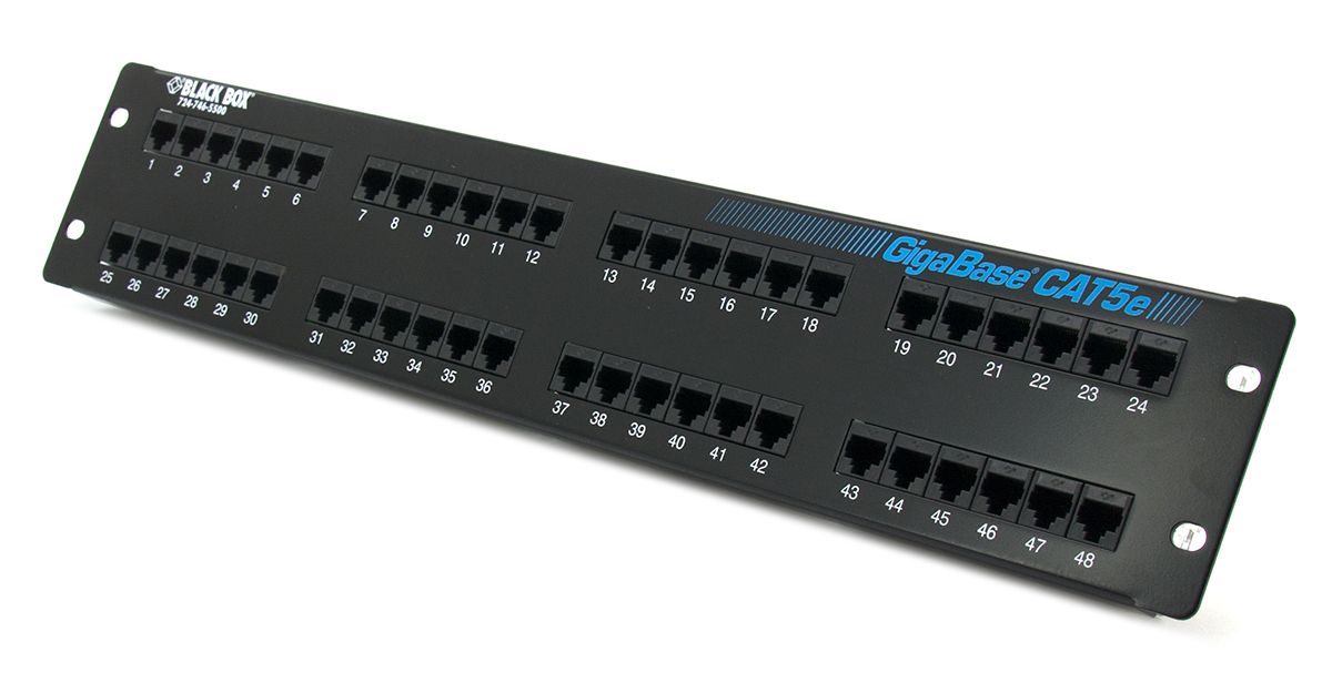 Buy Black Box JPM906A-R5 48-Port Patch Panel Refurbished - $47.99 Black Box JPM906A-R5 48-Port Patch Panel Refurbished - refurbished available on PCLiquidations
