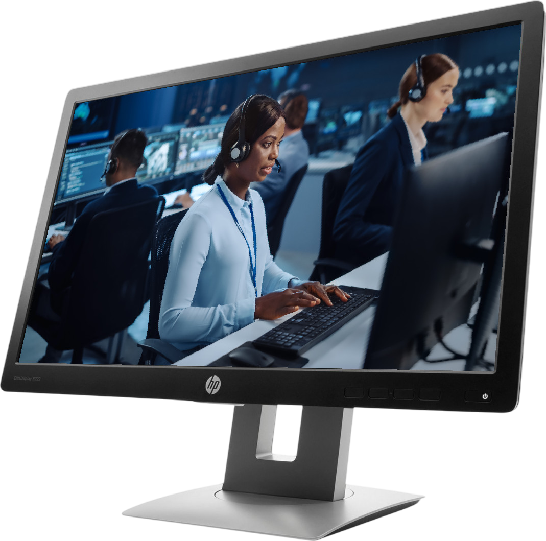 HP Elite E222 22"" HD Widescreen LCD Monitor - Grade A Refurbished - Hewlett-Packard (ou HP en abrégé) refurbished available on PCLiquidations