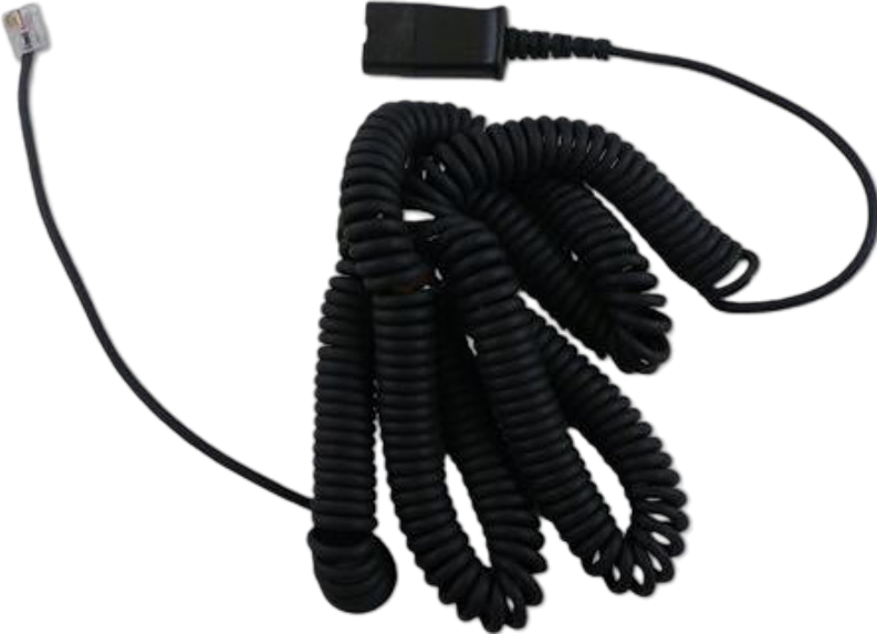 Plantronics 40702-01 10' QD to Mod Cable Assembly - Grade A Refurbished - Plantronics refurbished available on PCLiquidations