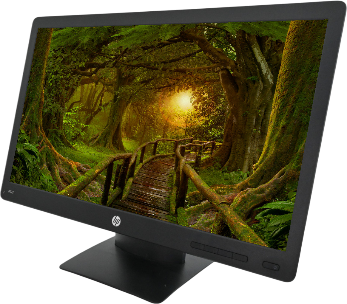 HP ProDisplay P223 21.5"" Widescreen LED Monitor - Grade A Refurbished - Hewlett-Packard (ou HP en abrégé) refurbished available on PCLiquidations