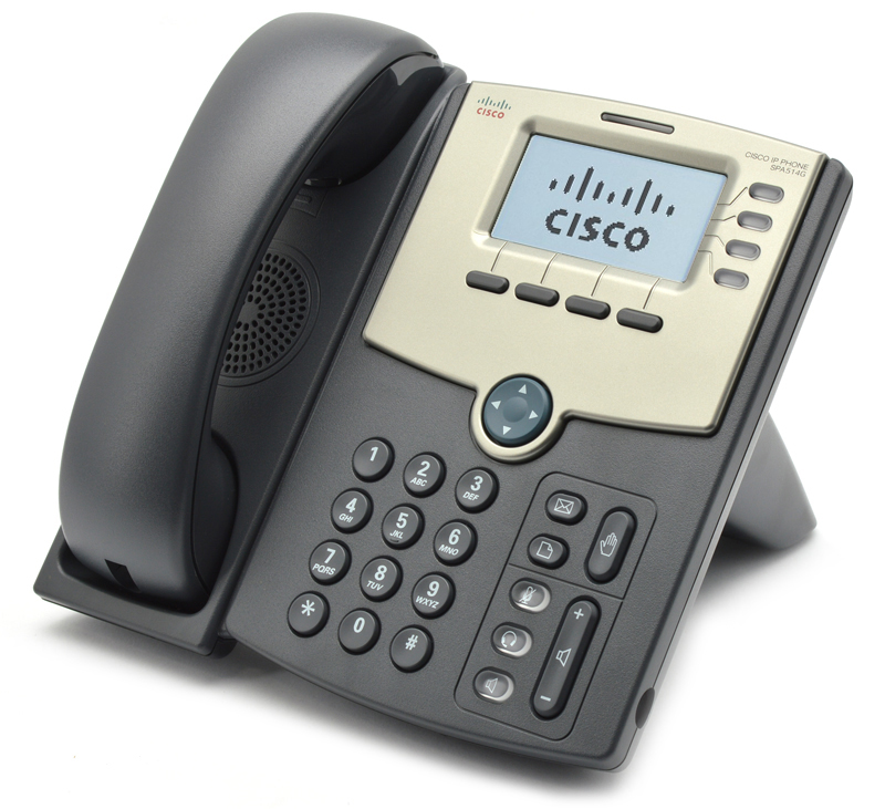 Cisco SPA514G IP 4-Line Gigabit SIP Phone Refurbished - Cisco Systems Inc. refurbished available on PCLiquidations