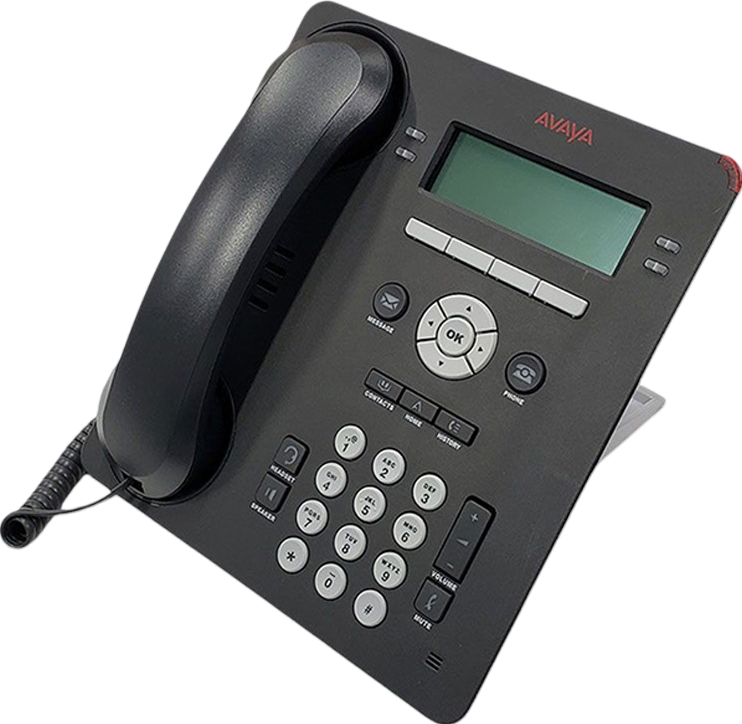 Avaya 9630G Black Gigabit IP Backlit Display Speakerphone - Grade B Refurbished - Avaya refurbished available on PCLiquidations