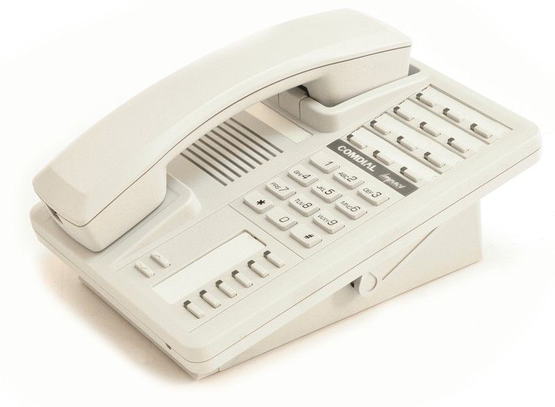 Comdial Impact SCS 8212N-PT Platinum Phone Speaker Grey Refurbished -  refurbished available on PCLiquidations
