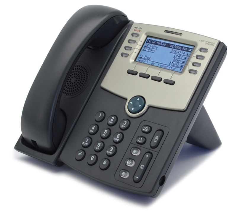 Cisco SPA508G Charcoal IP Display Speakerphone - Grade A Refurbished - Cisco Systems Inc. refurbished available on PCLiquidations