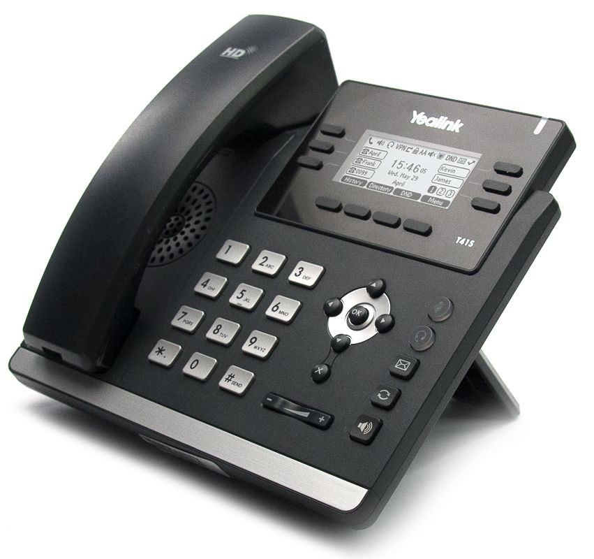 Yealink T41S 6-Line IP Desk Phone Refurbished - Yealink refurbished available on PCLiquidations