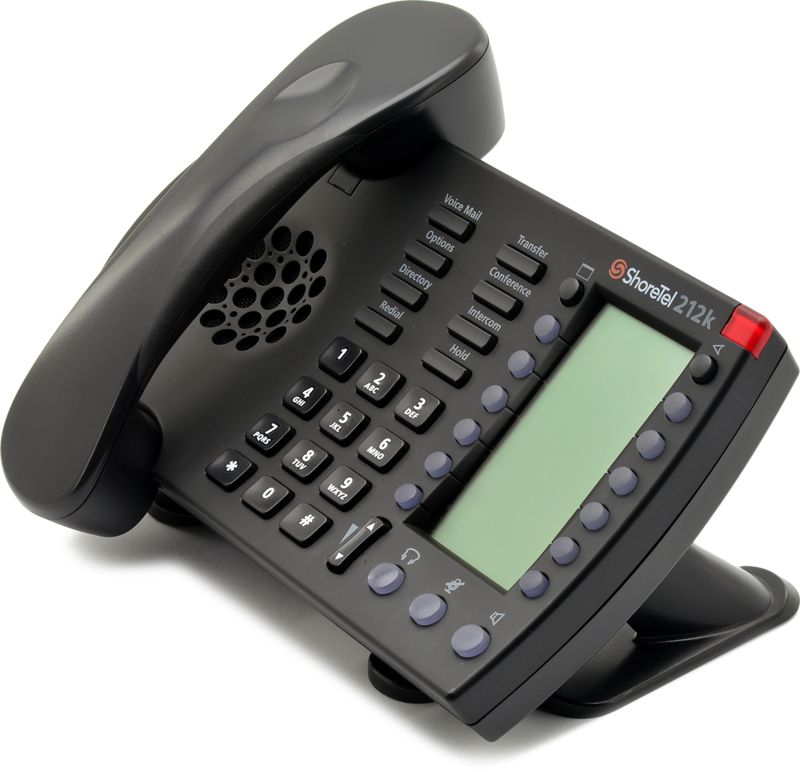 ShoreTel 212k 12-Button IP Phone (IP212k) - Black - Grade A Refurbished -  refurbished available on PCLiquidations
