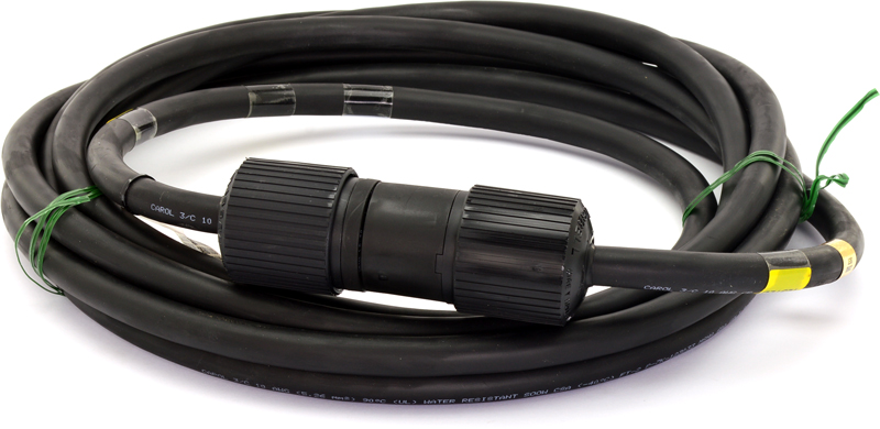 EMC 038-003-479 - 21FT Single Phase 250V 30A NEMA L6-30 Power Cable Twist Lock Refurbished -  refurbished available on PCLiquidations