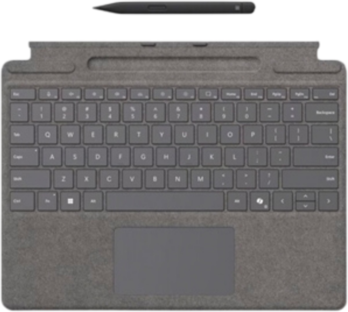 Microsoft Surface Pro Keyboard w/ Slim Pen - For Surface Pro 8, 9, 10, & X (Platinum) Refurbished - Microsoft refurbished available on PCLiquidations