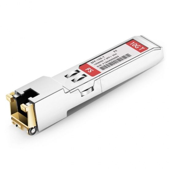 Extreme Networks, Inc 10Gb SFP+ 10GBase-T RJ45 Transceiver Module - 30m with Cat6A Refurbished -  refurbished available on PCLiquidations