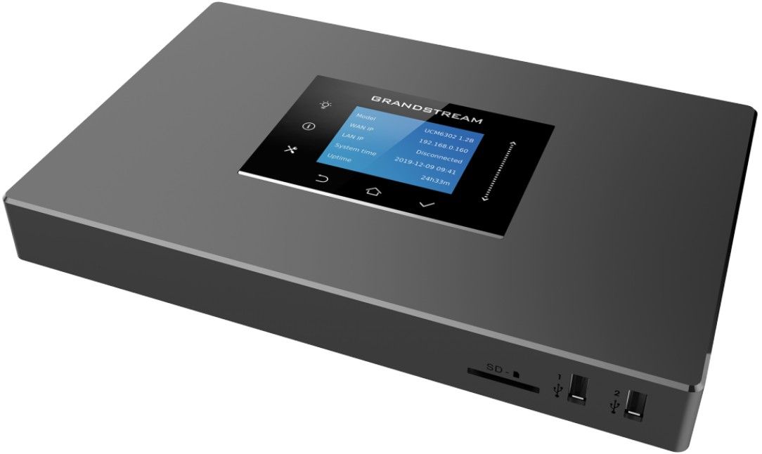 Grandstream UCM6302 IP PBX Server w/2FXO and 2FXS Ports Refurbished - Grandstream refurbished available on PCLiquidations