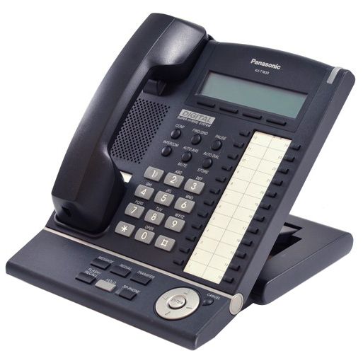 Buy Panasonic KX-T7633-B 24 Button Digital Display Phone Charcoal Refurbished - $59.99 Panasonic KX-T7633-B 24 Button Digital Display Phone Charcoal Refurbished - Panasonic refurbished available on PCLiquidations