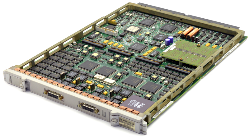 Nortel Passport NTNQ18AA 4-port DS1C FP Card (Version 2) Good -  refurbished available on PCLiquidations