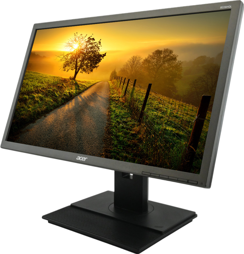 Acer B226HQL 21.5"" Widescreen LED Monitor - Grade A Refurbished - Acer refurbished available on PCLiquidations
