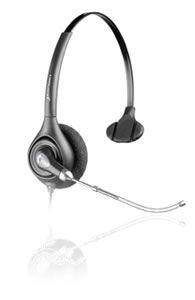 Plantronics SupraPlus HW251 Wideband Monaural Headset - Refurbished Refurbished - Plantronics refurbished available on PCLiquidations