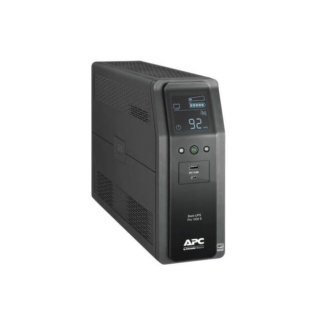 APC Back UPS Pro BR1000MS 10-Outlet 600W/1000VA LCD UPS System Refurbished - APC (this could refer to multiple brands with the same initials, such refurbished available on PCLiquidations