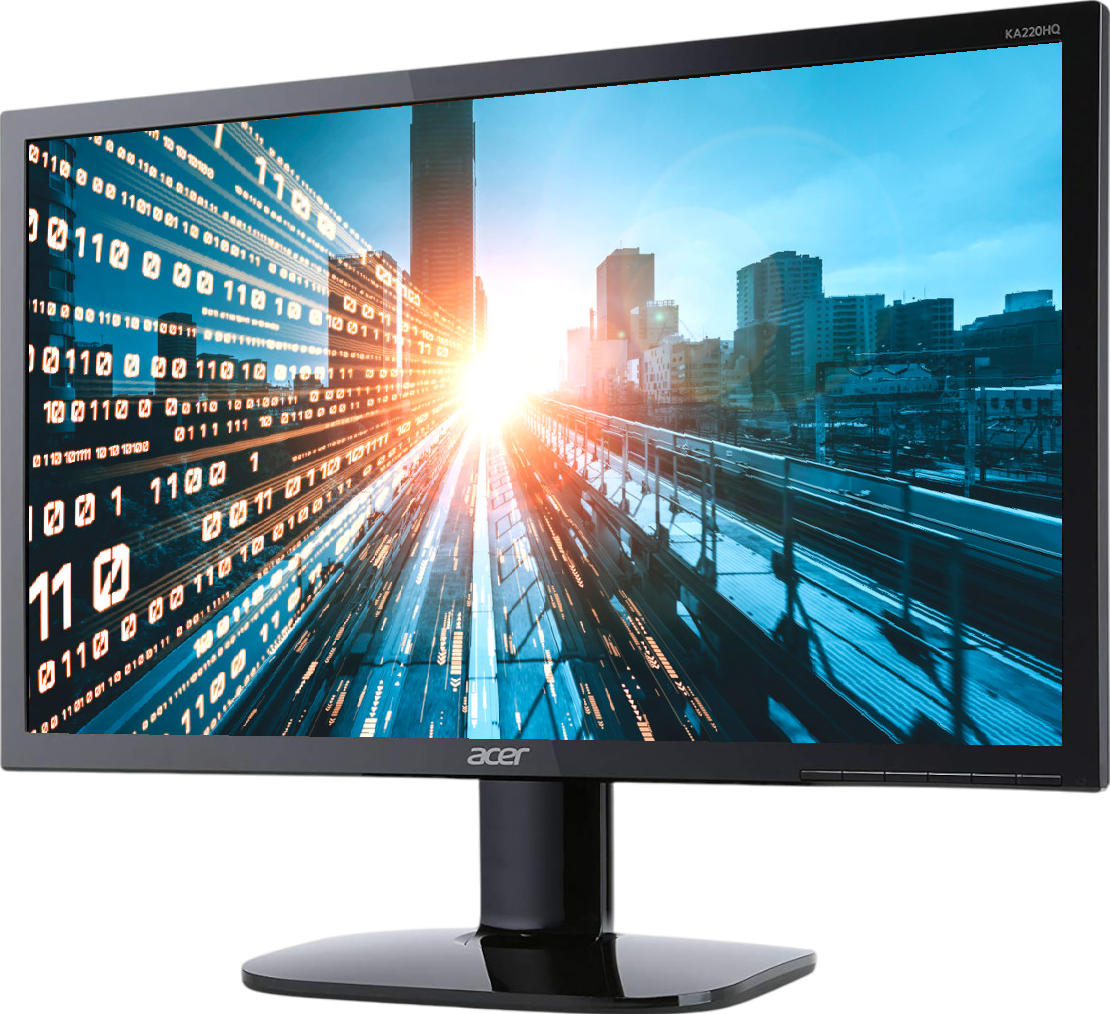 Acer KA220HQ 22'' Widescreen Monitor - Grade C Refurbished - Acer refurbished available on PCLiquidations