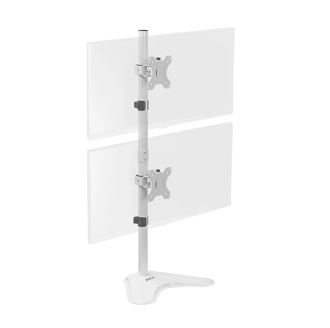 Buy VIVO Dual Vertical Monitor Desk Stand with Glass Base - White Refurbished - $43.99 VIVO Dual Vertical Monitor Desk Stand with Glass Base - White Refurbished - refurbished available on PCLiquidations