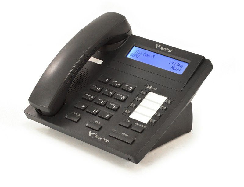 Vertical Edge 700 Black Digital Display Speakerphone Refurbished -  refurbished available on PCLiquidations