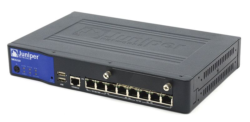 Juniper SRX210 8-Port 10/100 PoE Services Gateway Refurbished -  refurbished available on PCLiquidations